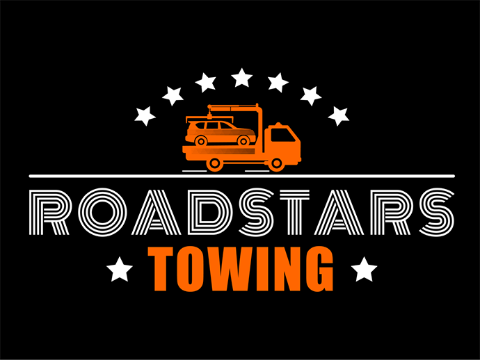 Vector Logo Design for Roadstars Towing LTD